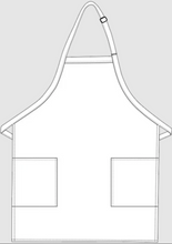 Deluxe Bib Adjustable Apron (2 Patch Pockets)