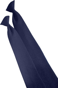 Navy Clip-On 20" Tie