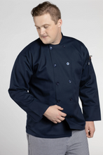 Navy Orleans Chef Coat
