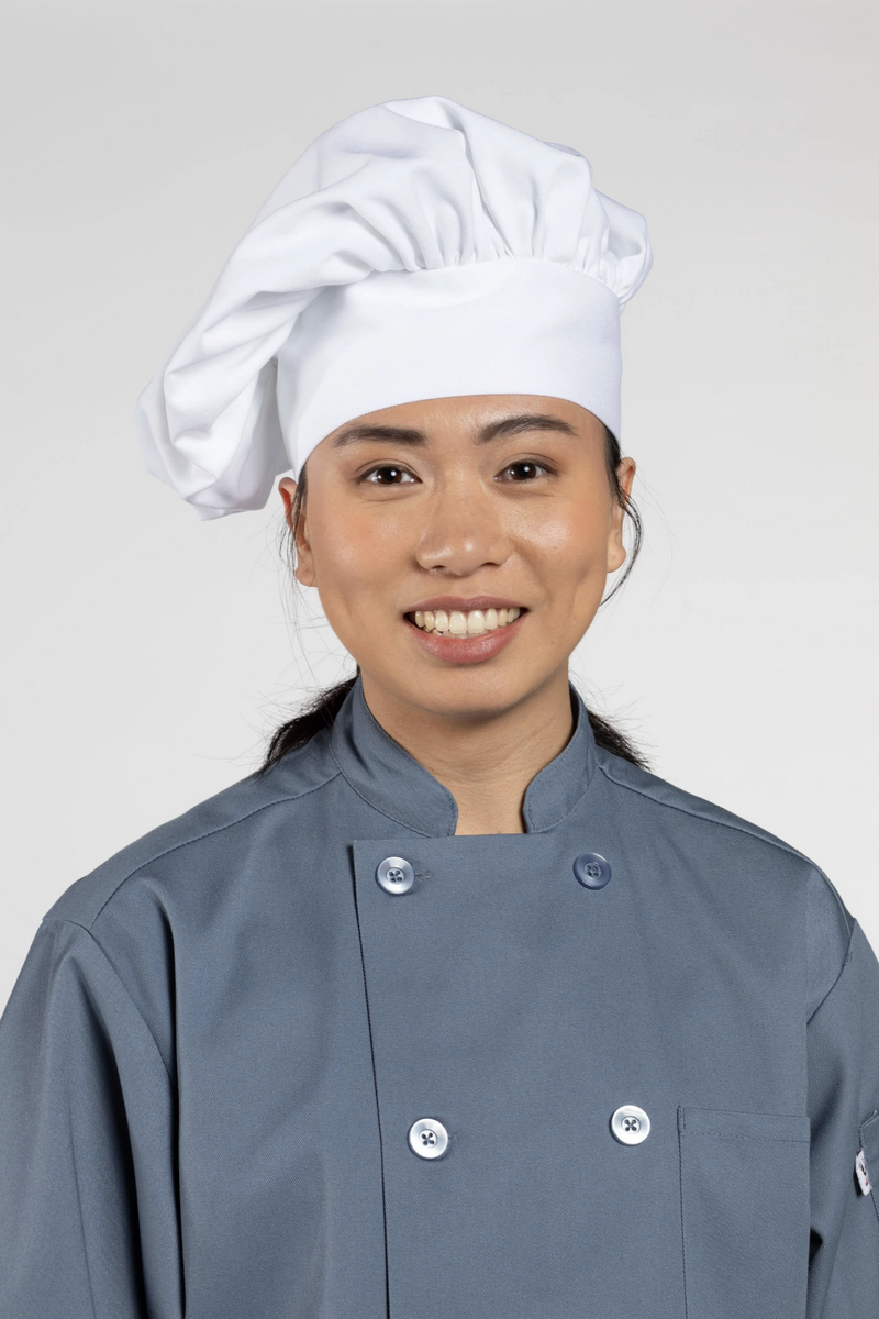 White Twill Chef Hat – ApronWarehouse