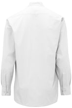 Edwards Men's Banded Collar Broadcloth Shirt - White