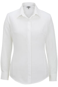 Edwards XXS Ladies' White Café Batiste Blouse