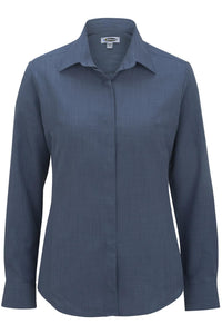 Edwards XXS Ladies' Riviera Blue Café Batiste Blouse