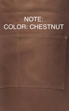 Chestnut Woodland Canvas Series Three Pocket Bib Apron