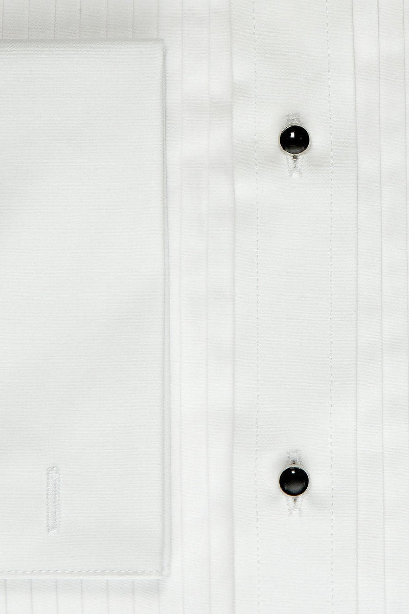 Giovanni Testi White Wingtip Tuxedo Angled 1/8? Pleat main image 0