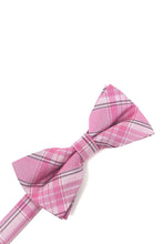 Cardi Pink Madison Plaid Bow Tie