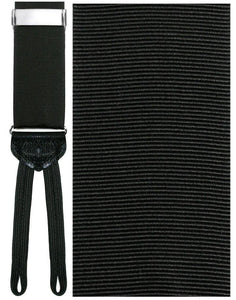 Cardi "Mantova" Black Suspenders