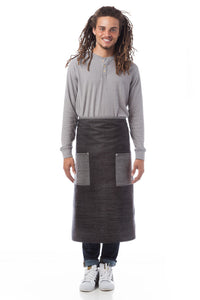 DayStar Black & Grey American Denim Basics Full Bistro Apron