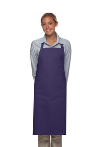 Cardi / DayStar Purple Deluxe Butcher Adjustable Apron (No Pockets)