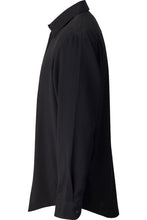 Men's Black FlexBatiste Cafe Shirt