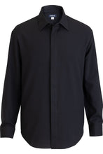 Men's Black FlexBatiste Cafe Shirt