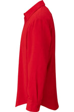 Men's Red FlexBatiste Cafe Shirt