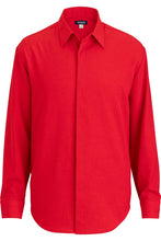 Men's Red FlexBatiste Cafe Shirt