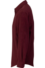 Men's Burgundy FlexBatiste Cafe Shirt