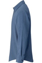 Men's Riviera Blue FlexBatiste Cafe Shirt