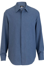 Men's Riviera Blue FlexBatiste Cafe Shirt