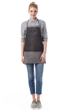 DayStar Black & Grey American Denim Basics Three Pocket Bib Apron