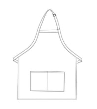 Pink Deluxe Bib Adjustable Apron (Center Divided Pocket)