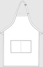 DayStar Silver Deluxe Butcher Adjustable Apron (2 Pockets)