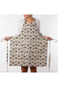 Chicken Scratch Cotton Chef's Apron