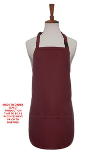 Kid’s Breakaway Bib Adjustable Apron (2 Pockets)