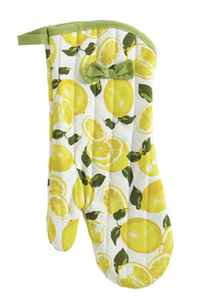 Summer Lemons Oven Mitt