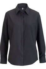 Women's Steel Grey FlexBatiste Cafe Shirt