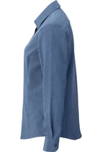 Women's Riviera Blue FlexBatiste Cafe Shirt