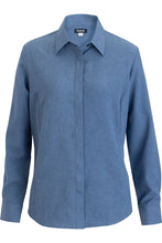 Women's Riviera Blue FlexBatiste Cafe Shirt