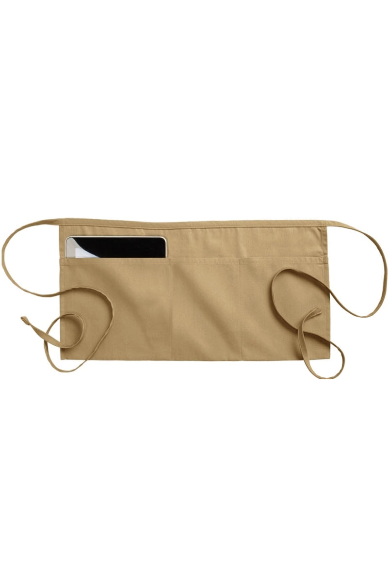 Tan Waist Apron (3 Pockets)