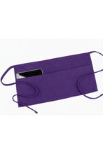 Edwards Purple Waist Apron (3 Pockets)