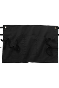 Black Twill Waist Apron (3 Pockets)