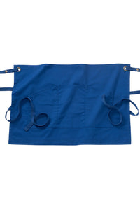 Royal Blue Twill Waist Apron (3 Pockets)