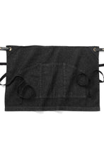 Black Denim Waist Apron (3 Pockets)