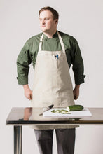UT Black Collection Sand Beige Vibe Bib Apron