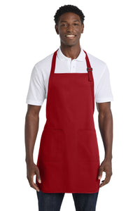 Bib Adjustable Apron (2 Patch Pockets)