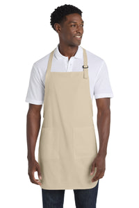 Bib Adjustable Apron (2 Patch Pockets)