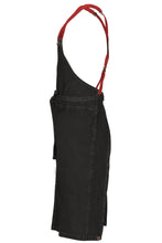 Berkeley Black Denim Chef's Bib Snap Apron
