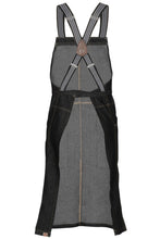 Berkeley Black Denim Chef's Bib Snap Apron