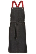 Berkeley Black Denim Chef's Bib Snap Apron