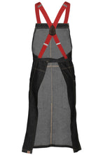 Berkeley Black Denim Chef's Bib Snap Apron