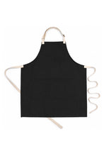 DayStar Black Premium Twill Bib Adjustable Apron (2 Pockets w/ 2 Pencil Pockets)