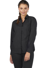 Ladies' Royal Blue Café Broadcloth Shirt
