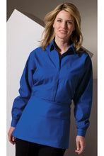 Ladies' Royal Blue Café Broadcloth Shirt