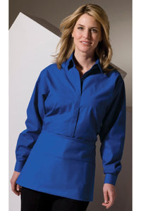 Ladies' Royal Blue Café Broadcloth Shirt