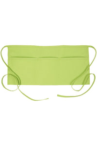 Lime Waist Apron (3 Pockets)