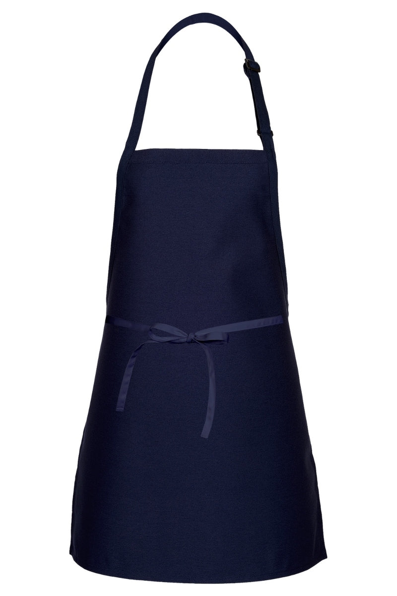 Navy Cover Up Bib Adjustable Apron (No Pockets)