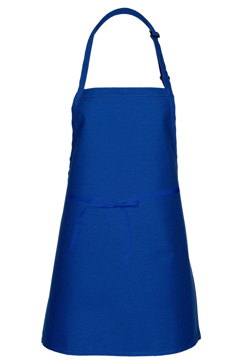 Royal Blue Cover Up Bib Adjustable Apron (No Pockets)