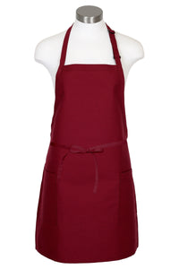 Bib Adjustable Apron (2-Patch Pockets)