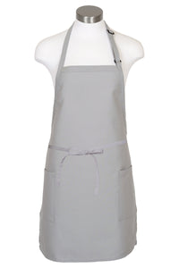 Bib Adjustable Apron (2-Patch Pockets)